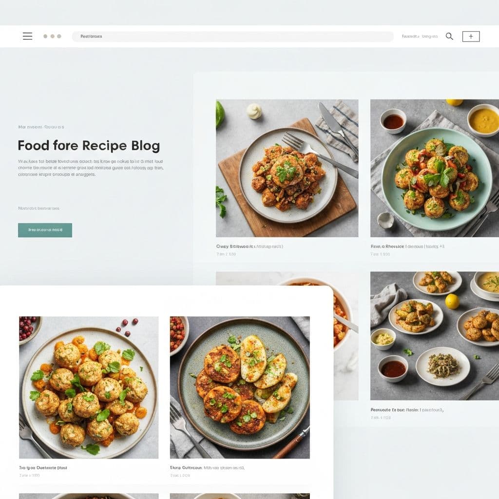 Recipe Blogging Website